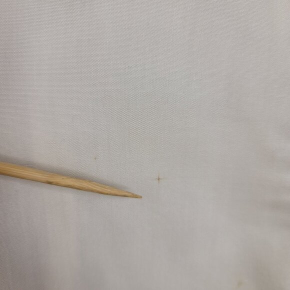 90s Vintage Susan Bristol Blouse Size 14 White w/Red Removable Bow Deadstock New - Picture 13 of 14